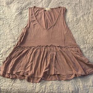 Altar’d State Women's Sleeveless Pink Top